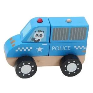 Hope Toys Dřevěné autíčko Policie