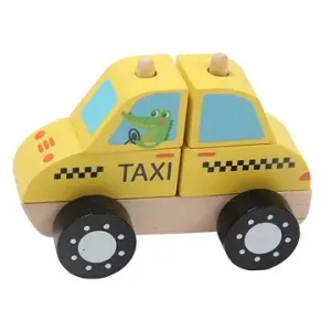 Hope Toys Dřevěné autíčko Taxi
