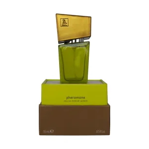 Parfém HOT Shiatsu Fragrance lime s feromony pro ženy 15 ml