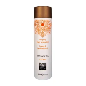 Olej masážní HOT Shiatsu extase Orange & Sandalwood oil 100 ml