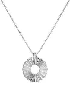Hot Diamonds Krásný stříbrný náhrdelník s diamantem Sunbeam DP930 (řetízek, přívěsek) #5528554