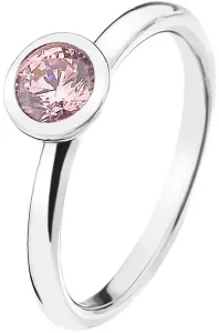 Hot Diamonds Stříbrný prsten Emozioni Scintilla Pink Compassion ER017 56 mm