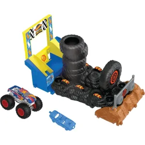 Mattel Hot Wheels Monster trucks aréna závodní výzva herní set Tire Press Challenge