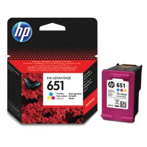 HP C2P11AE - originální cartridge HP 651, barevná, 300 stran