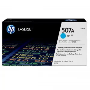 HP CE401A - originální toner HP 507A, azurový, 6000 stran