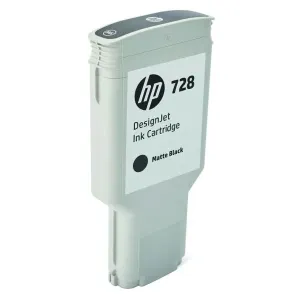 HP F9J68A - originální cartridge HP 728, matně černá, 300ml