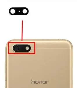 Náhradní sklo zadní kamery - Huawei Y5 2018