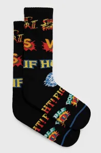 Ponožky HUF pánské, černá barva #1952019