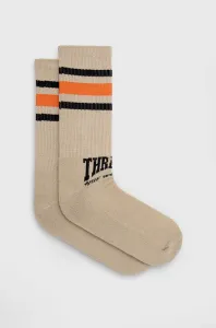 Ponožky HUF X Trasher pánské, béžová barva