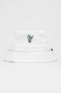 Manšestrový klobouok HUF bílá barva