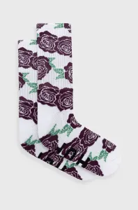 Ponožky HUF dámské, bílá barva #1976044