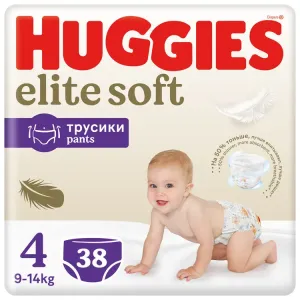 HUGGIES Elite Soft Pants vel. 4 (38 ks)