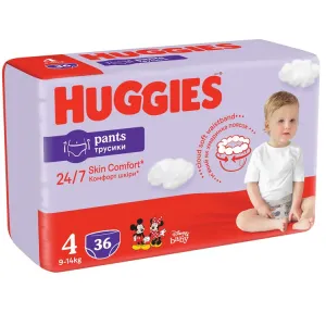 HUGGIES Pants Jumbo 4 9-14 kg 36 ks