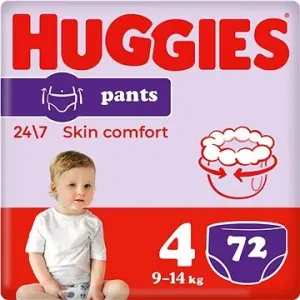 HUGGIES Pants vel. 4 (72 ks) #116608