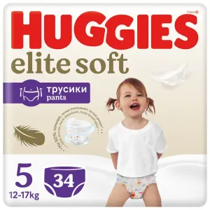 HUGGIES Elite Soft Pants vel. 5 (34 ks)