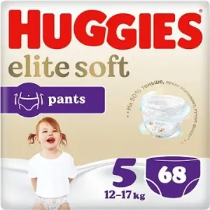 HUGGIES Elite Soft Pants vel. 5 (68 ks) #196190