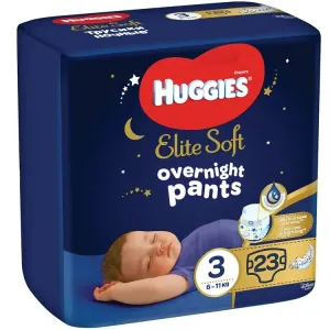 HUGGIES Elite Soft Pants přes noc Pants vel. 3 (23 ks)