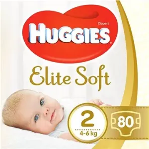HUGGIES Elite Soft vel. 2 (80 ks)