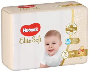 HUGGIES Elite Soft vel. 3 (40 ks)