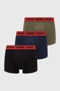Boxerky HUGO 3-pack pánské