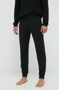 Pyžamové kalhoty HUGO pánské, černá barva #5936471