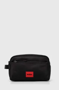 Kosmetická taška HUGO černá barva
