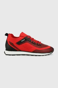 Sneakers boty HUGO Icelin červená barva #3279214
