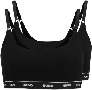 Hugo Boss 2 PACK - dámská podprsenka HUGO Bralette 50469659-001 L