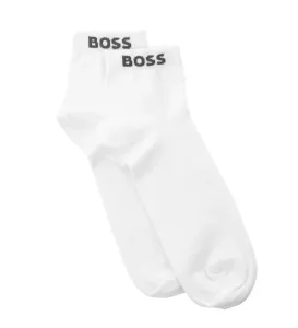Hugo Boss 2 PACK - pánské ponožky BOSS 50491208-100 43-46