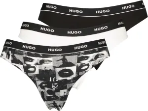 Hugo Boss 3 PACK - dámská tanga HUGO 50495870-120 XL
