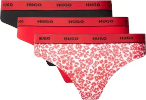 Hugo Boss 3 PACK - dámská tanga HUGO 50495870-646 XL
