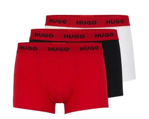 Hugo Boss 3 PACK - pánské boxerky HUGO 50469786-972 M