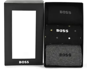 Hugo Boss 3 PACK - pánské ponožky BOSS 50495979-001 40-46