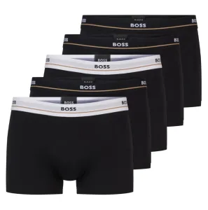 Hugo Boss 5 PACK - pánské boxerky BOSS 50475275-001 L