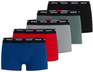 Hugo Boss 5 PACK - pánské boxerky HUGO 50479944-423 M