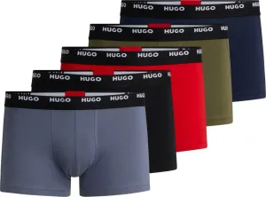 Hugo Boss 5 PACK - pánské boxerky HUGO 50479944-425 M