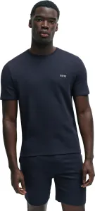 Tričko BOSS tmavomodrá barva, s aplikací, 50480834
