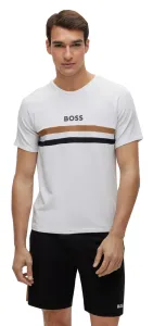Hugo Boss Pánské triko BOSS Regular Fit 50491487-100 S