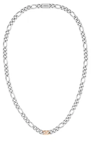 Hugo Boss Pánský bicolor náhrdelník z oceli Rian 1580586