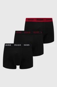 Hugo Boss 3 PACK - pánské boxerky HUGO 50469766-010 M