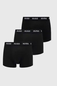 Hugo Boss 3 PACK - pánské boxerky HUGO 50469786-001 S