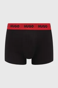 Hugo Boss 3 PACK - pánské boxerky HUGO 50469786-002 S