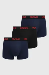 Hugo Boss 3 PACK - pánské boxerky HUGO 50496723-406 M