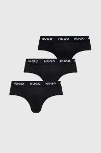 Hugo Boss 3 PACK - pánské slipy HUGO 50469763-001 S