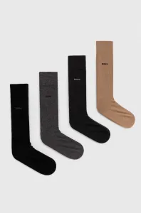 Hugo Boss 4 PACK - pánské ponožky BOSS 50484012-260 40-46