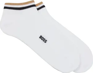 Hugo Boss 2 PACK - pánské ponožky BOSS 50491192-100 39-42