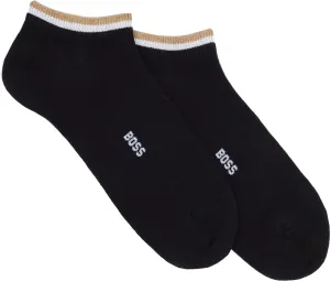 Hugo Boss 2 PACK - pánské ponožky BOSS 50491192-001 39-42
