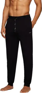 Pyžamové kalhoty BOSS pánské, černá barva, s aplikací, 50469538