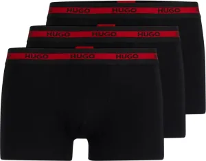 Hugo Boss 3 PACK - pánské boxerky HUGO 50492375-002 L
