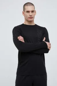 Tréninkové tričko s dlouhým rukávem Hummel Topaz černá barva, s potiskem